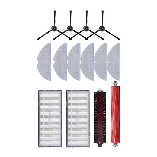 Wanchuang suitable for Roborock sweeping robot accessories G10SPro/Pure/Plus dust bag wiping mop self-cleaning brush roller brush main brush side brush filter cleaning liquid accessories