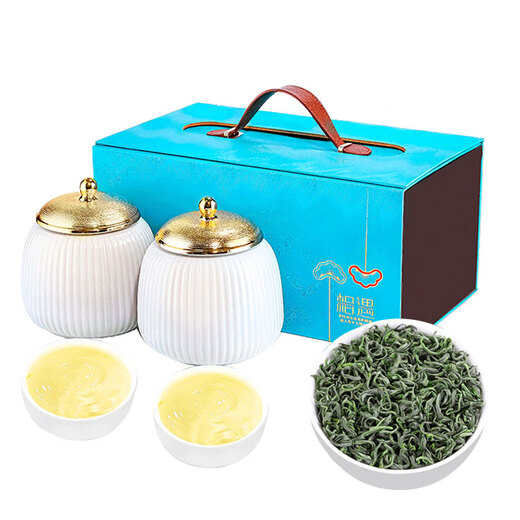 Mengchamei Alpine Yunwu Green Tea 250g*2 cans new tea first-grade strong fragrance tea gift box