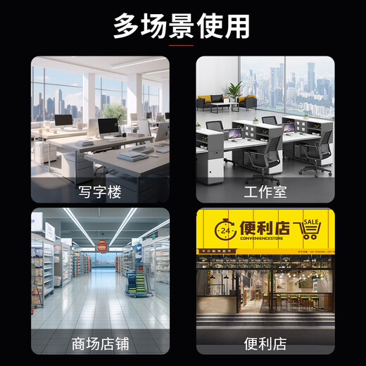 Gongbaili single opening glass door lock 304 stainless steel anti-theft door lock entry door office glass door lock without punching 604 key door lock