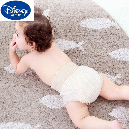 Disney Disney Neugeborenes Baby Reines Baumwollhose wasserdichtes Meson -Fixwerkzeug zum Waschen von Taschen für Männer und Frauen über Nachtkissen 1 Stück Pack Coupon s