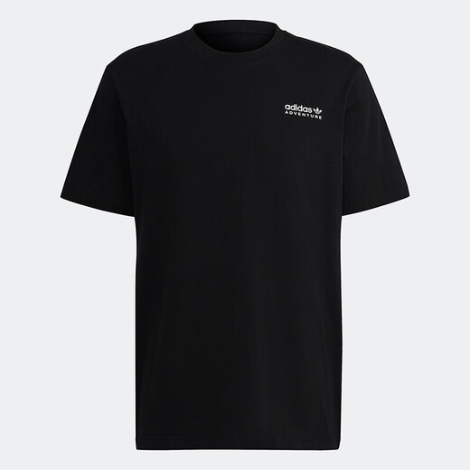 阿迪达斯 （adidas）三叶草短袖男士夏季户外健身训练运动服跑步透气休闲圆领T恤 HK5010 L