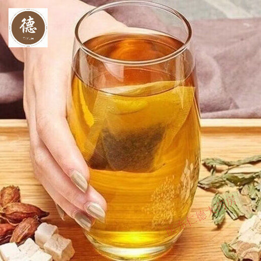 Ingredients for use in the Neijing Mulberry Sugar Tea 150g Chrysanthemum Cassia seeds Mulberry leaves Green Money Willow leaves Corn Skin Orange peel Hawthorn Gardenia Summer Health Tea 3 bags [90 packs] Treatment package