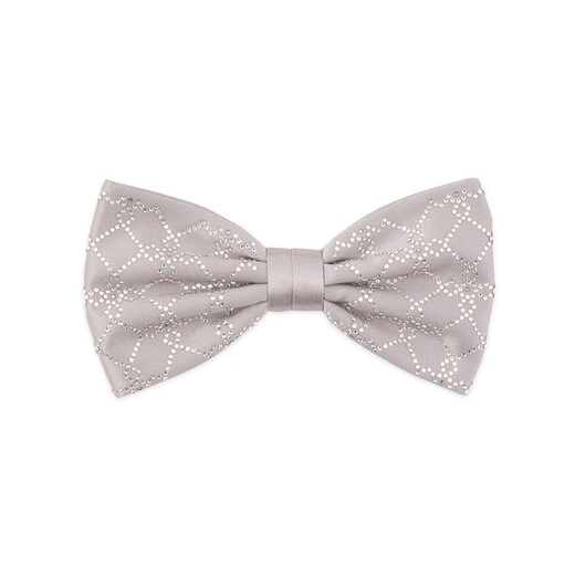 Stefano Ricci Men's Bow Tie Crystal Fitting Pure Silk Suit Shirt Butterfly Bow Tie 2024 New Tie Rice Pink All Size