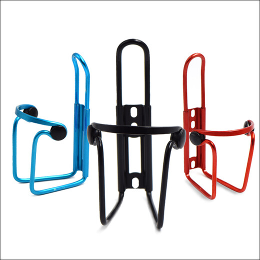 Fengen bicycle water bottle rack mountain bike road bike ultra-light aluminum alloy quick release water cup holder cycling equipment bicycle accessories aluminum alloy double beads thick water bottle rack black