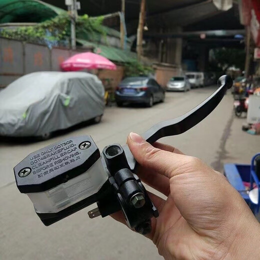 允和美适用于豪爵太子摩托车HJ12588C8E8H8G前碟刹油泵刹车制动泵 下泵总成