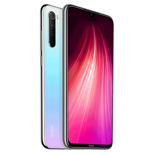 RedmiNote8 48 million full-scene four-camera 4000mAh long battery life Qualcomm Snapdragon 66518W fast charge Little King Kong quality assurance 6GB+64GB Haoyue White gaming smartphone Xiaomi Redmi