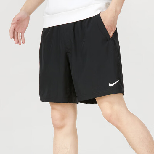 耐克（NIKE）男裤 2025春季新款运动裤透气舒适健身短裤跑步训练五分裤子男 DV9858-010/晒图退5【元】 S (165/72A)