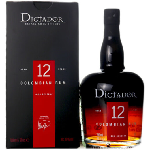 独醒者朗姆酒哥伦比亚Dictador Colombian Rum进口洋酒  12年朗姆酒