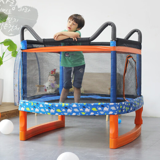 JUMPPOWER American trampoline children's home trampoline jumping bed indoor with protective net JOY customized model