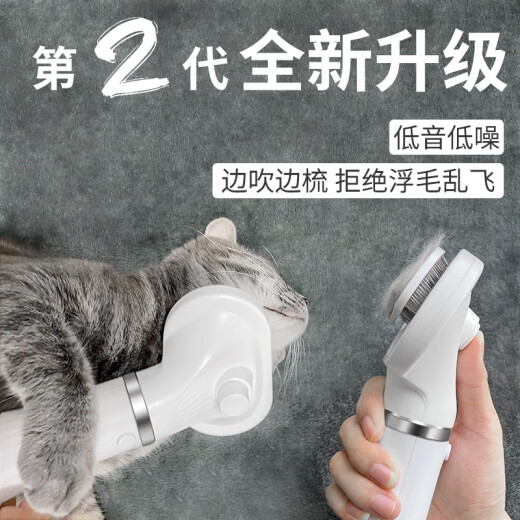 Laiwang Brothers pet hair dryer cat and dog bathing combing hair dryer PD-9900 white