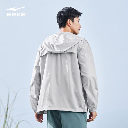 Hongxing Erke Outdoor Dünne Mantel Sonnenschutzkleidung UPF50+ Herren Sommer -Hautmantel Herrenfischereianzug
