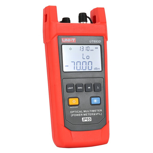 UNI-T Handheld Optical Power Meter UT692D/693D NETZIGKEIT TEST FIBER TEST OPTICAL FADE TEST UT693D Offizielle Standardkonfiguration