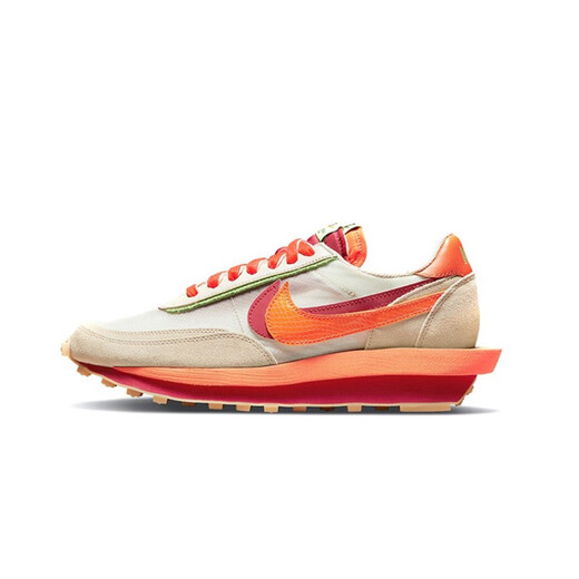 耐克（NIKE）严选好物 Sacai X LDV WAFFLE 三方联名鞋运动跑鞋海外直邮 灰黑黄解构DJ4877-001 36