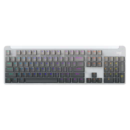 Logitech's preferred series K865 (K845 upgraded version) wireless mechanical keyboard Business office keyboard E-sports gaming keyboard 104-key full-size dual-mode connection K865 ink shadow gradient version