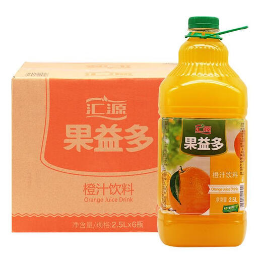 Huiyuan juice vat 2.5L*6 barrels whole box beverage wholesale multi-flavor optional family banquet with multiple provinces Huiyuan flavor mixed package 2.5L*6 barrels