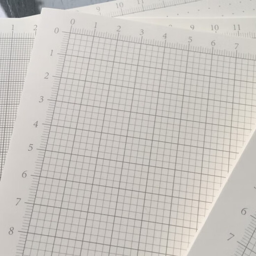 A4a3 coordinate paper 5mm grid paper scale paper UI design paper layout drawing paper dot paper graph paper A4 coordinate 5mm dot 50 sheets