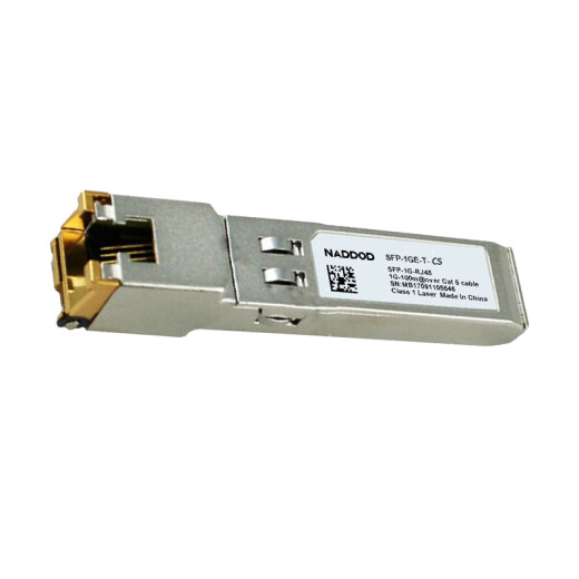 NADDOD SFP-1GE-T-CS optical module (compatible with Cisco GLC-TE Gigabit optical port to electrical port module)