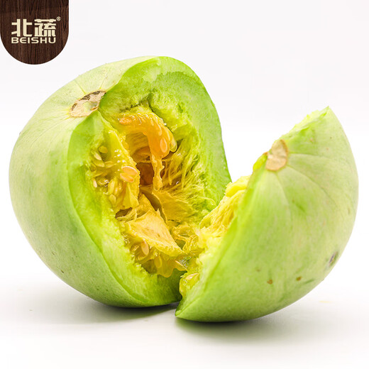 Beishu Tokyo sweet treasure melon seed seedlings green white thin skin melon fruit seeds Tokyo sweet treasure seeds about 60 pieces