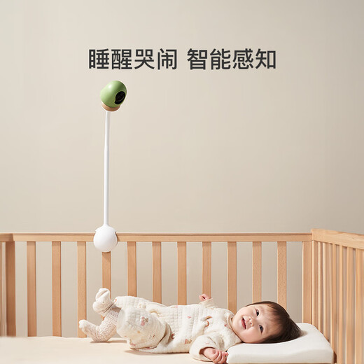 Qinbaobao Baby Ai Cuidador inteligente Monitor de bebé Monitoreo Home Monitoring Crying Baby Camera Baby Tool Herramientas + 32 g Tarjeta de almacenamiento