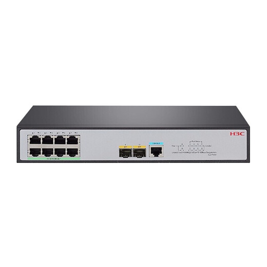 New H3C S5120V3-10P-LI 8-port Gigabit electrical + 2 Gigabit fiber-port three-layer network managed enterprise-class network switch with no noise on the desktop