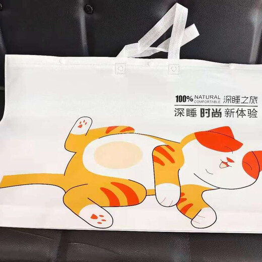 Yalu cat belly pillow memory foam pillow core men's pillow core single household single cervical pillow Moon Yellow QL [900g] 55*35cm cat belly pillow + gift box packaging