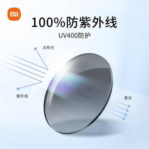 Mijia Xiaomi Fashion Square Sunglasses Nylon Polarized Anti-Strong Light UV Glasses Driving Sunglasses Men and Women Black