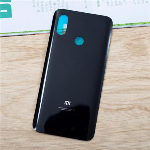 Suitable for Xiaomi 8 original back cover mobile phone glass back cover mi8SE original eight-battery back cover Xiaomi 8 Youth Edition back screen Xiaomi 8 glass back cover black
