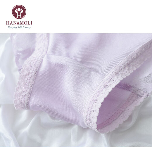 Hana Molihanamoli Mulberry Seiden Unterwäsche Seiden Mid-T-T-T-Lace Hosen Frauen Unterwäsche charmante einteilige Bauchschlähne hoher Taille 3524-01 Schwarz XL