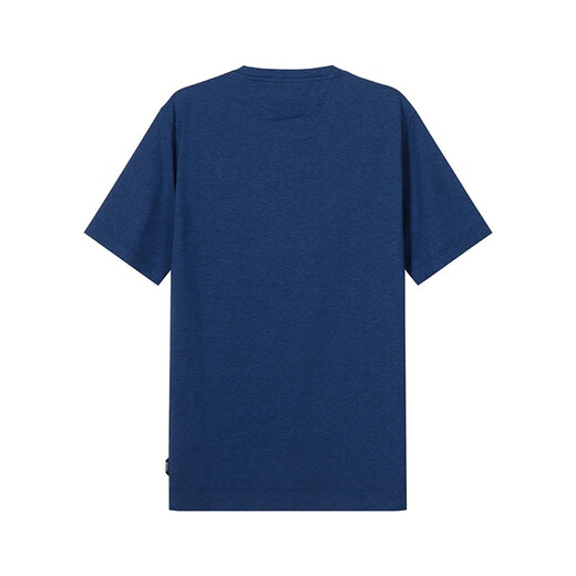 
Zegna Men's Nylon Round Neck Short Sleeve T-shirt Men's Gift Men's VZ332 ZZ673 B97 Dark Blue XS