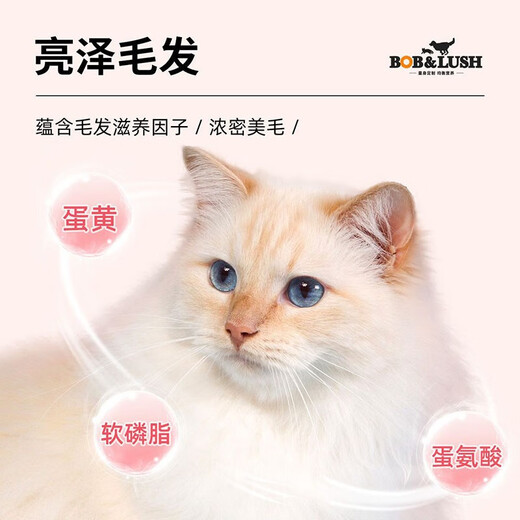 Auman Lisa Cat Food for Ragdoll Cats Special for Kittens, Adult Cats and Elderly Cats Regulates the Gastrointestinal tract to Prevent Hair Loss and Gain Weight Hair and Cheeks Probiotic Cat Food Special Cat Food for Ragdolls 3Jin Jin is equal to 0.5kg