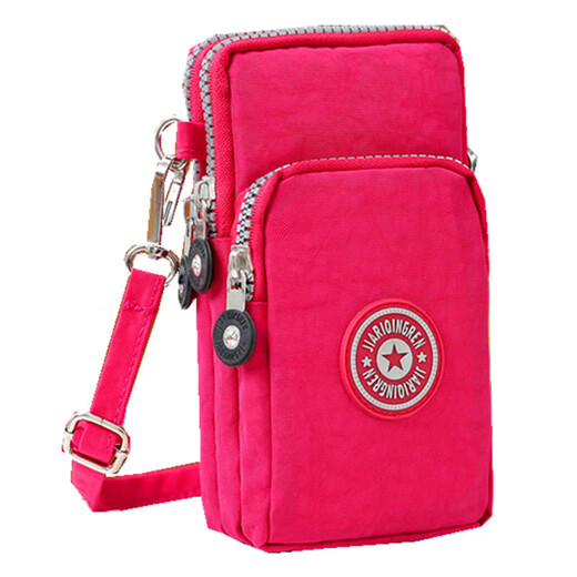 COOSKIN running fitness women's mobile phone bag arm bag crossbody bag hanging neck mobile phone bag coin packaging mini small bag summer morning glory