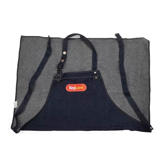 Bordado de mezclilla Kegland Craft Apron Multifuncional Home Brew Accesorios de cerveza KL13796 Kegland