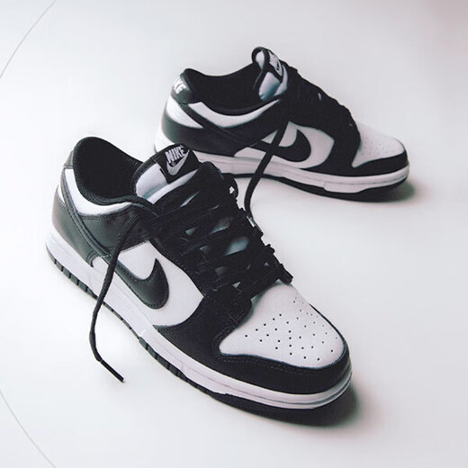 耐克（NIKE）Dunk Low 男黑白熊猫低帮休闲板鞋DD1391-100 DD1391-100 38.5
