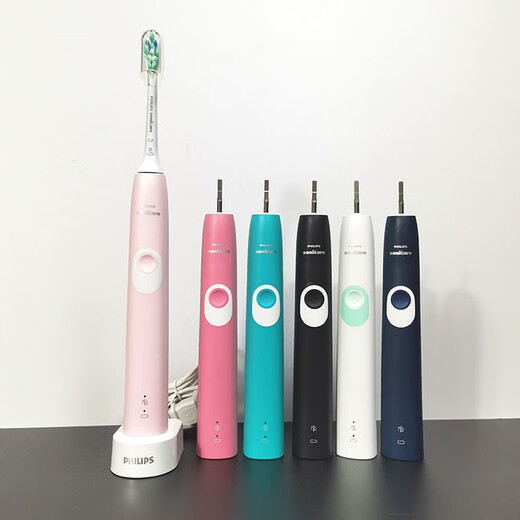 Hangshi Philips Electric Toothbrush HX6853 680P 681A 682P 684C 685T Rechargeable Sonic Vibration Boxed HX3411/04 Aqua Green White One Mode