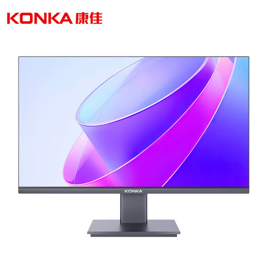 KONKA 23.8-inch 100Hz wide color gamut high contrast three-sided micro-frame HDMI office computer desktop LCD monitor KM2412X
