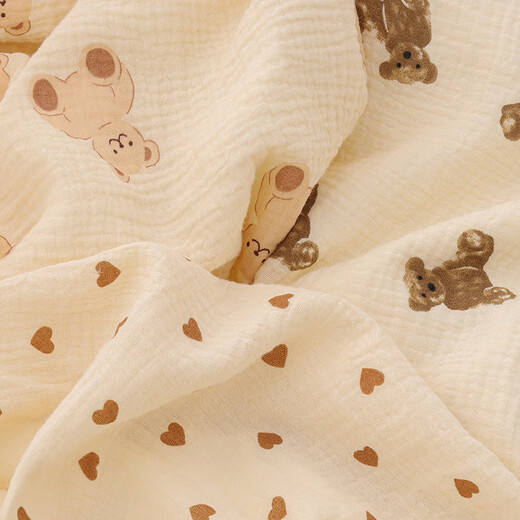 Cotton++ Beanie Blanket Baby Quilt Baby Children Beanie Quilt Kindergarten Nap Blanket Air Conditioner Spring Autumn Summer Cooling Quilt Four Seasons Class A Beanie Blanket Chubby Bear-Spring and Summer 110*100cm 0-6 years old