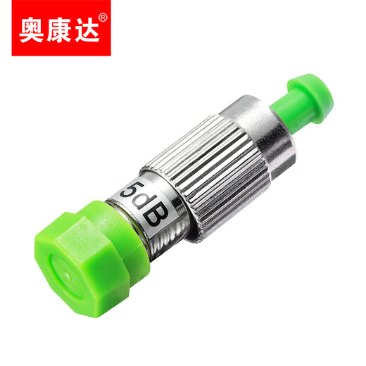 Okonda Telekommunikationsgrad FC/SC/LC/ST FIMAL FIBER DUMPERUATOR COUPLER FLANGE FEETTIGENUATOR 12119E FC/APC MÄNNLICH ZUM FEMALY YIN UND YANG DUMPERUATOR 15DB