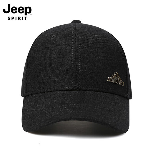 Jeep (JEEP) Hat Men's Versatile Hard Top Baseball Cap Autumn and Winter Fashion Trendy Peaked Hat Men's and Women's Visor Sun Hat A0768
