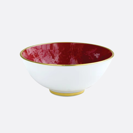 BERNARDAUD imported from France Imperial Red series rice bowl 12cm tableware ceramic bowl housewarming gift wedding couple gift box Imperial Red 12CM bowl