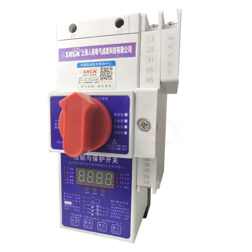 KBO control and protection switch appliance CPS-45C/45M/06MFG basic fire isolation leakage type 380V 0 point 3-10A remark current fire type mid-range contact silver content