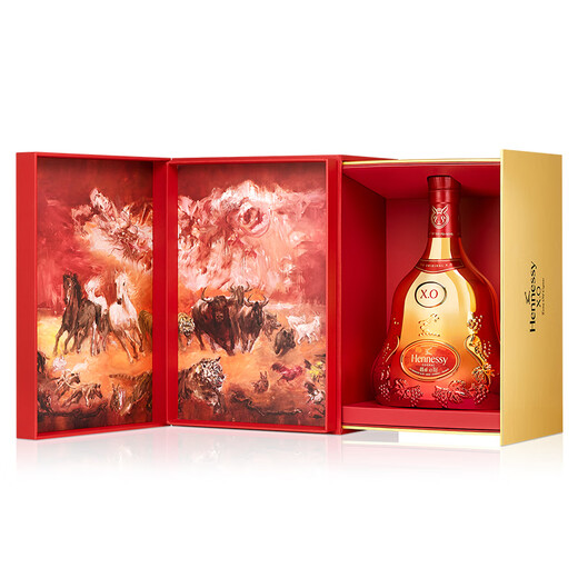轩尼诗（Hennessy）XO干邑白兰地 法国进口洋酒 700ml2023生肖限量版礼盒 父亲节礼盒