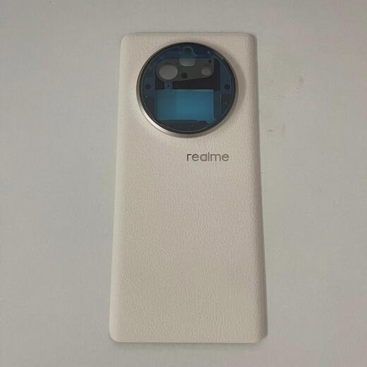 I Suitable for realmeGT5 original glass back cover Realme GT5pro original back cover battery cover rear screen housing Realme GT5 original back cover Liquid Silver Fantasy