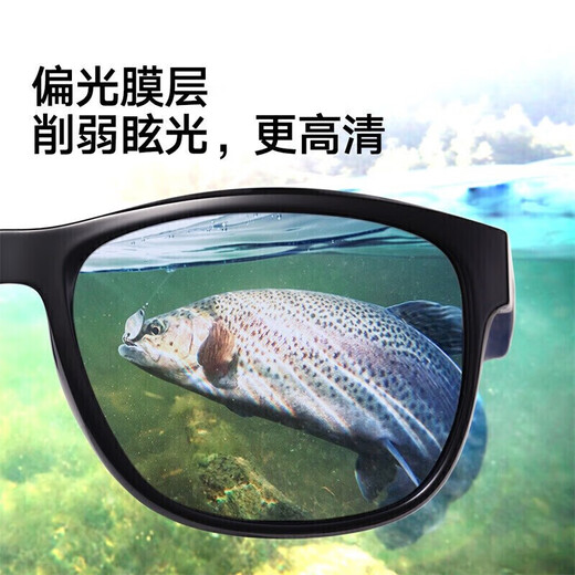 High-definition sports glasses (OUTDO) fishing glasses, high-definition outdoor sports sunglasses, men's driving special polarized eye anti-UV sunglasses