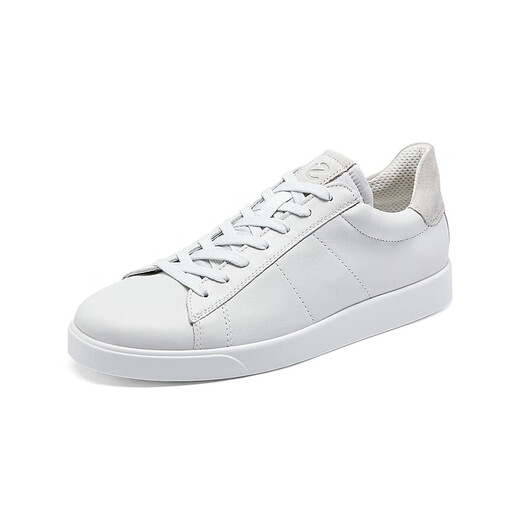 ECCO Aibu casual sneakers men's shoes spring and autumn white shoes low top versatile lace-up trendy lightweight 521304 42