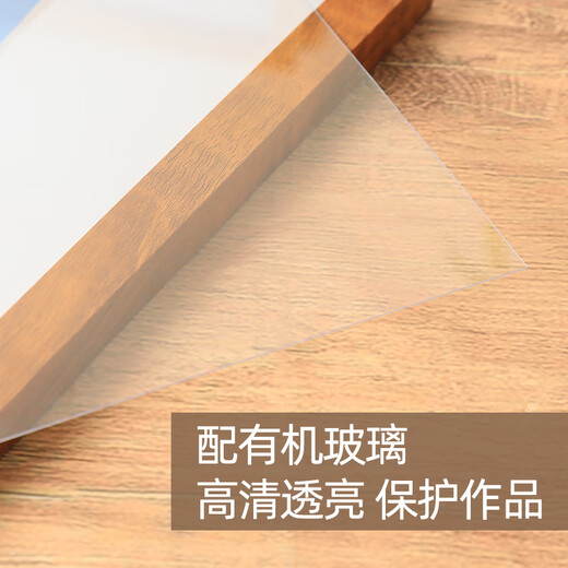 Caitangtang solid wood art sketch special picture frame four 4K eight open 8k photo frame wall hanging oil painting frame a4 display A3 framed empty frame black solid wood frame universal 8K wall hanging can place 26.5*38cm