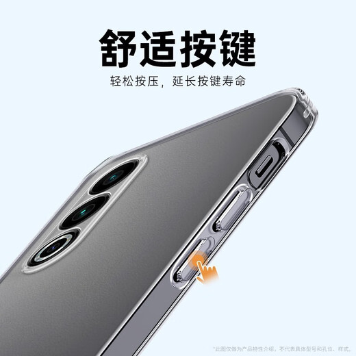Yao Film geeignet für Meizu 20 Mobiltelefongehäuse transparente Schutzhülle Soft Shell Anti-Fall Simple Objektiv Vollbeschwerde Persönlichkeit Kreative Männer und Frauen Internet Promi Trendy Shell [Zero Sense Clear] Transparent Shell