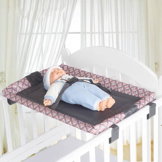 
LNGA LANDGRE universal crib game bed baby children diaper table finishing table newborn massage table touch changing table gem blue storage bag