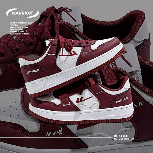 Pull back official men's shoes sneakers men's winter versatile plus velvet couple casual shoes sports men's and women's shoes white red 41