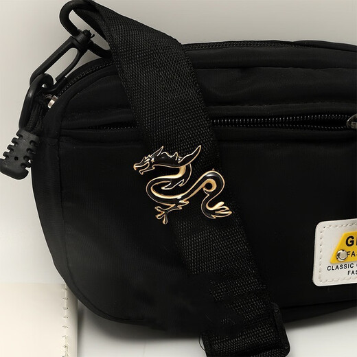 WEISHINI fashion new Chinese style dragon-shaped brooch trendy retro versatile men's pin niche badge suit accessories dragon-shaped brooch A22-301