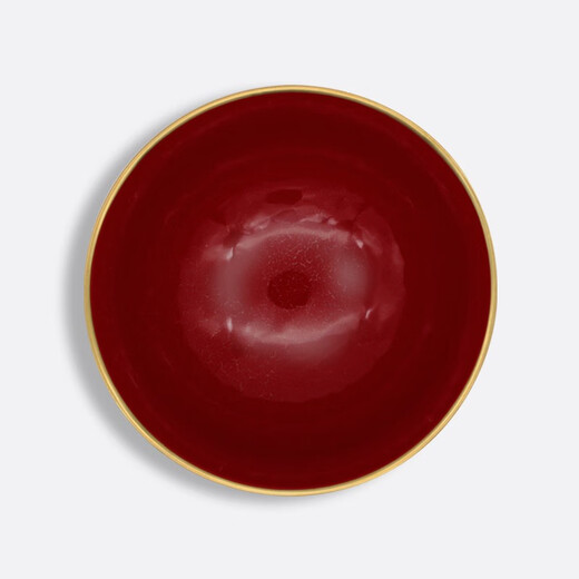 BERNARDAUD imported from France Imperial Red series rice bowl 12cm tableware ceramic bowl housewarming gift wedding couple gift box Imperial Red 12CM bowl